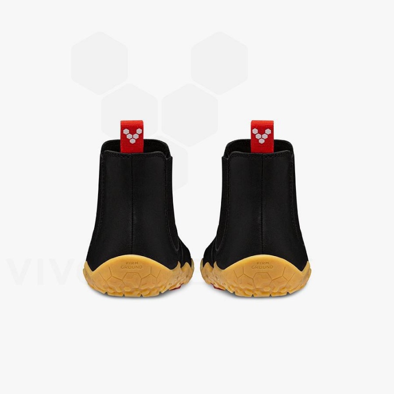 Kids' Vivobarefoot Fulham II Shoes Obsidian | NZ420IR