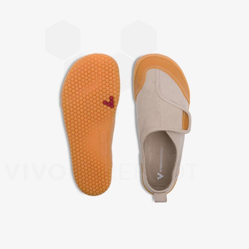 Kids' Vivobarefoot GAIA Shoes Brown | NZ386QC