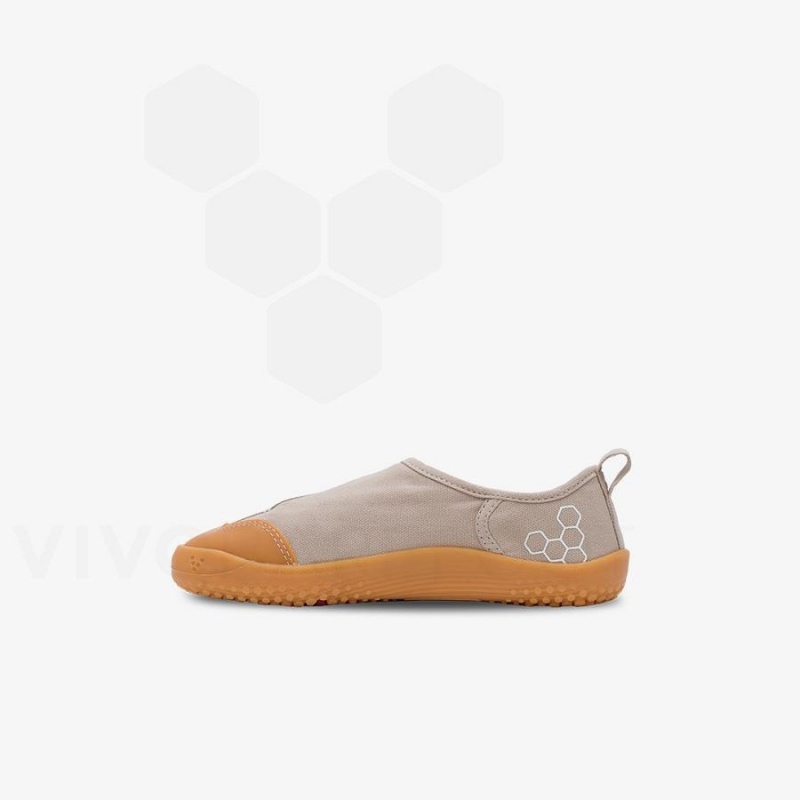 Kids' Vivobarefoot GAIA Shoes Brown | NZ386QC