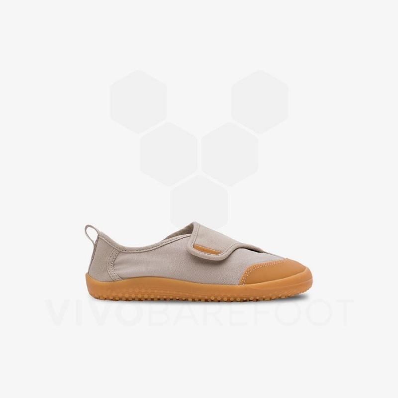 Kids' Vivobarefoot GAIA Shoes Brown | NZ386QC