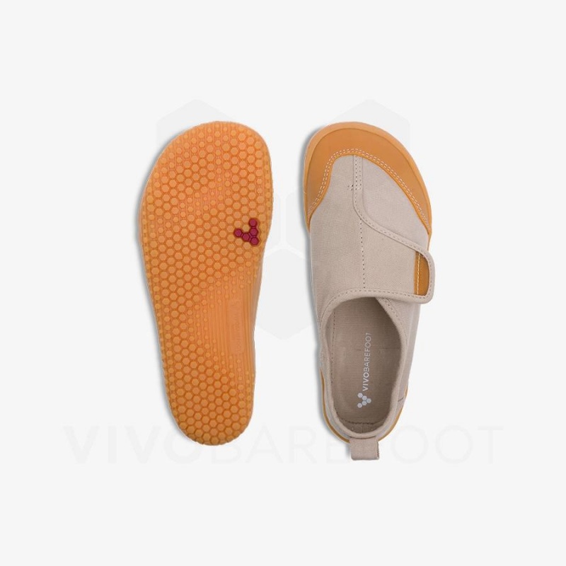 Kids' Vivobarefoot Gaia Preschool Shoes Brown | NZ383TL