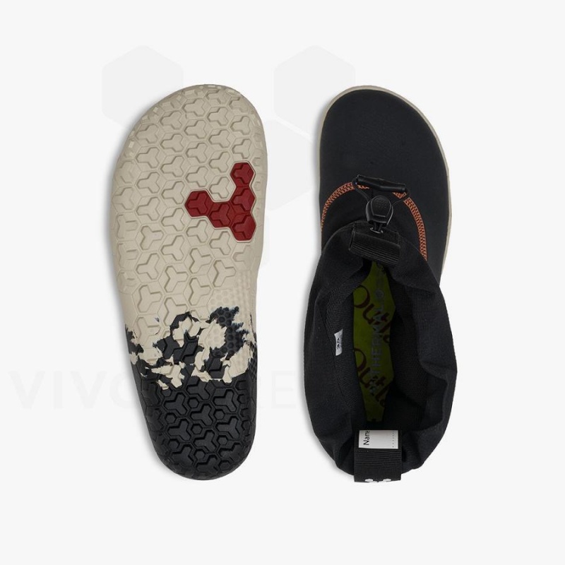 Kids' Vivobarefoot Lumi FG Juniors Shoes Obsidian | NZ400CP