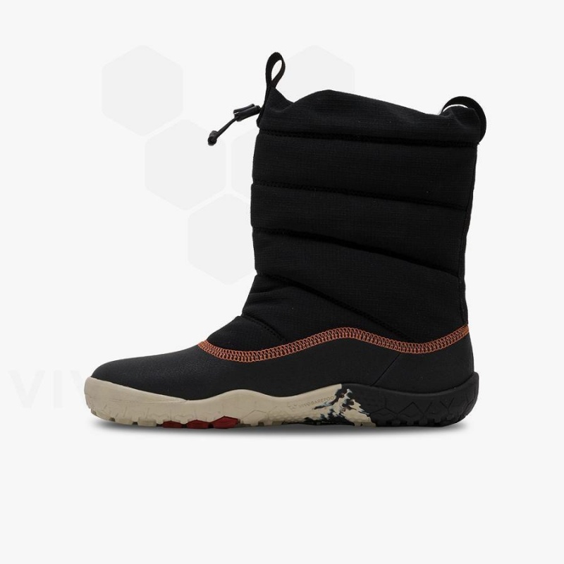 Kids' Vivobarefoot Lumi FG Juniors Shoes Obsidian | NZ400CP