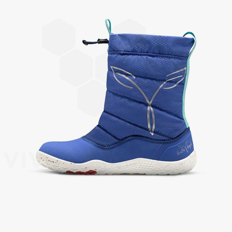 Kids' Vivobarefoot Lumi X Arctic Angels Juniors Shoes Blue | NZ424EI