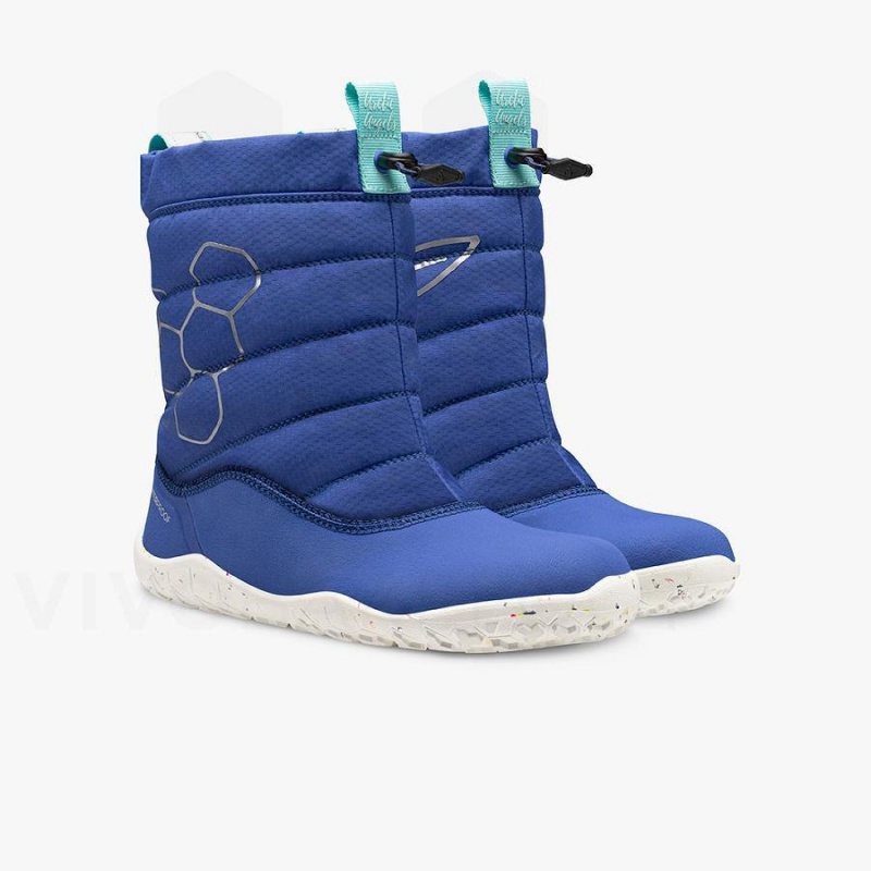 Kids' Vivobarefoot Lumi X Arctic Angels Juniors Shoes Blue | NZ424EI