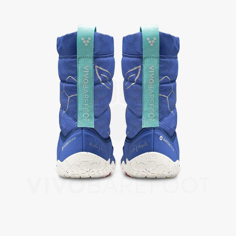 Kids' Vivobarefoot Lumi X Arctic Angels Juniors Shoes Blue | NZ424EI