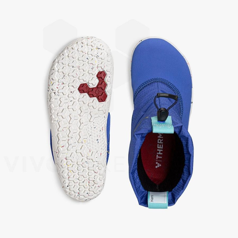 Kids' Vivobarefoot Lumi X Arctic Angels Shoes Blue | NZ423FU