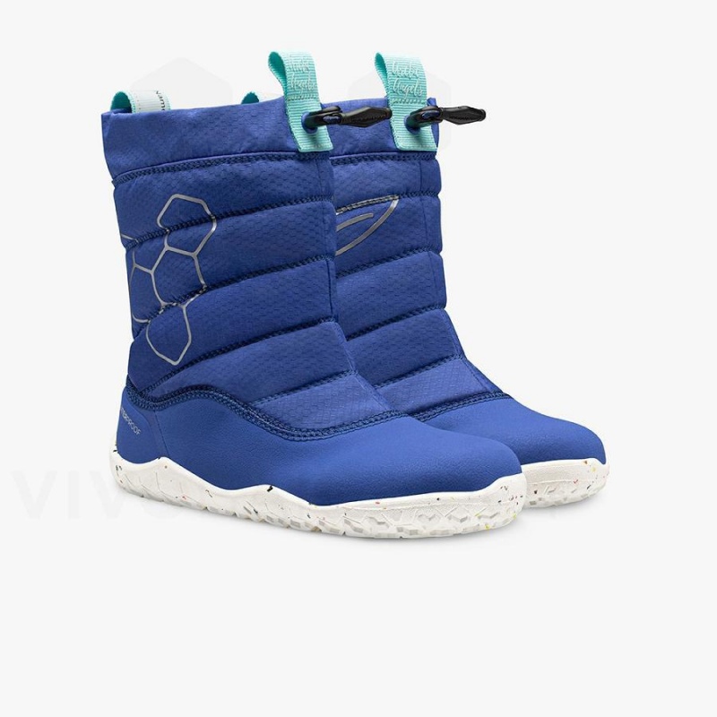 Kids' Vivobarefoot Lumi X Arctic Angels Shoes Blue | NZ423FU