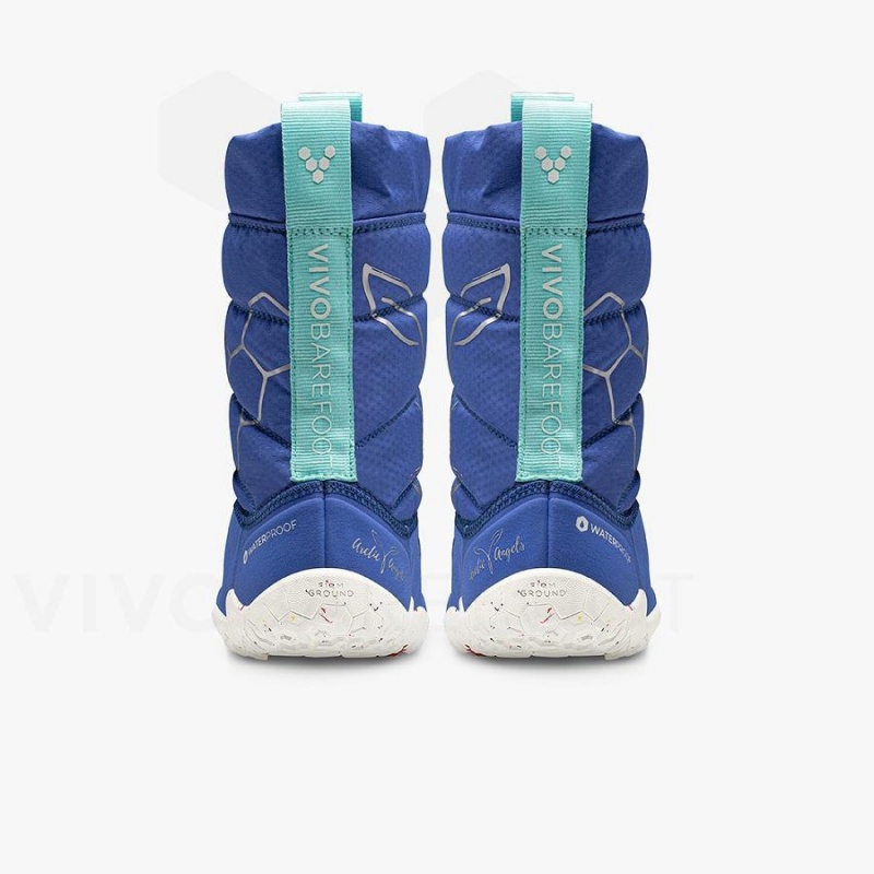 Kids' Vivobarefoot Lumi X Arctic Angels Shoes Blue | NZ423FU
