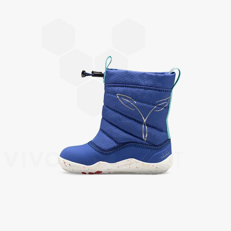 Kids' Vivobarefoot Lumi X Arctic Angels Toddlers Shoes Blue | NZ422GY