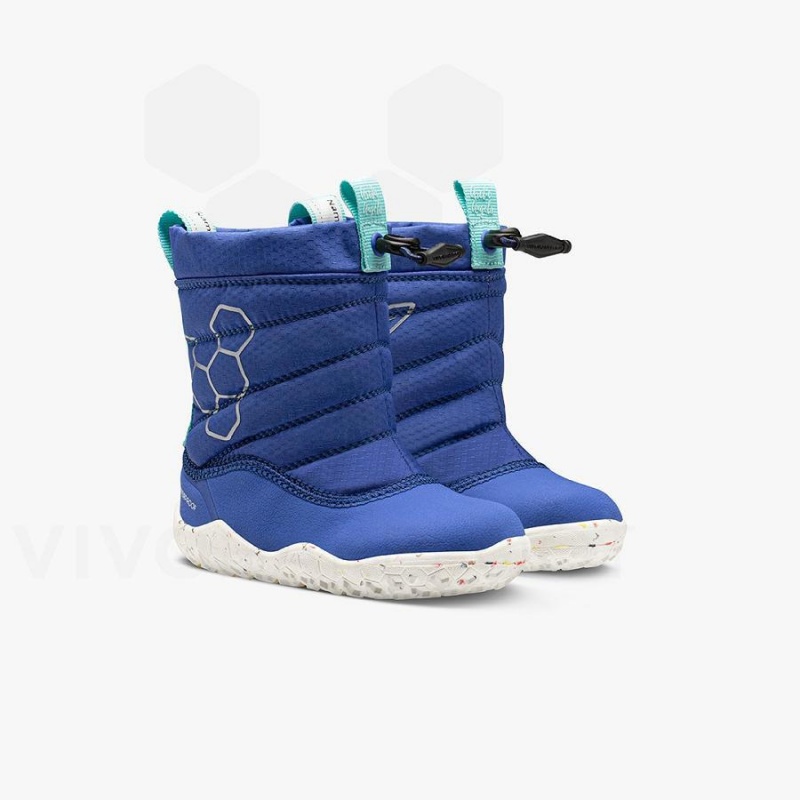 Kids' Vivobarefoot Lumi X Arctic Angels Toddlers Shoes Blue | NZ422GY
