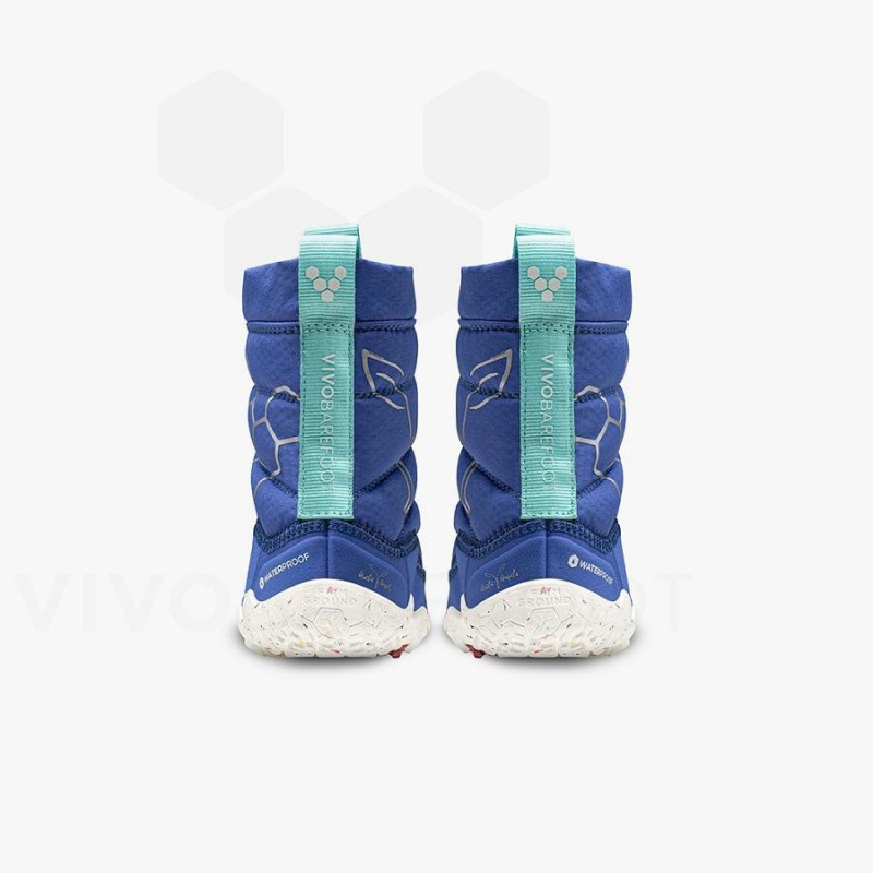 Kids' Vivobarefoot Lumi X Arctic Angels Toddlers Shoes Blue | NZ422GY