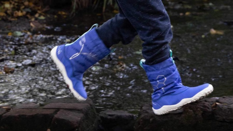 Kids' Vivobarefoot Lumi X Arctic Angels Toddlers Shoes Blue | NZ422GY