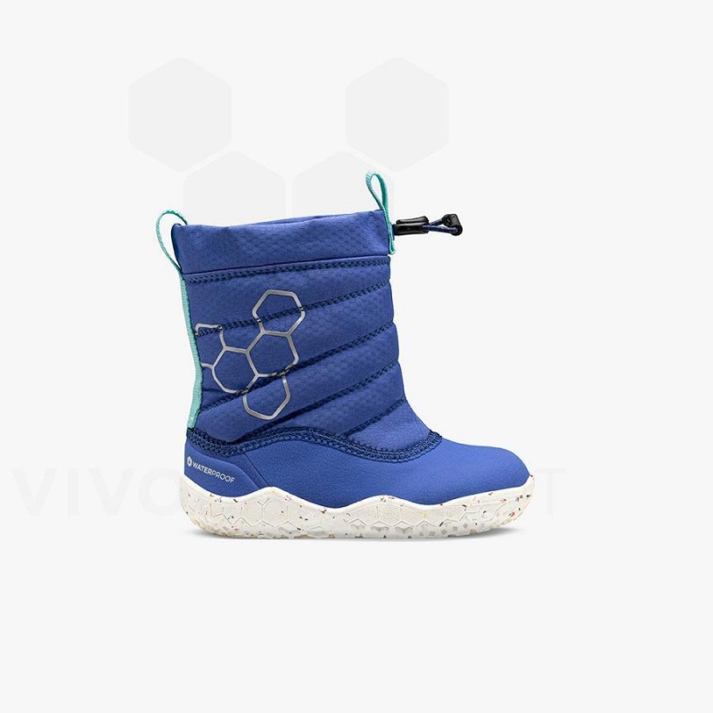Kids' Vivobarefoot Lumi X Arctic Angels Toddlers Shoes Blue | NZ422GY