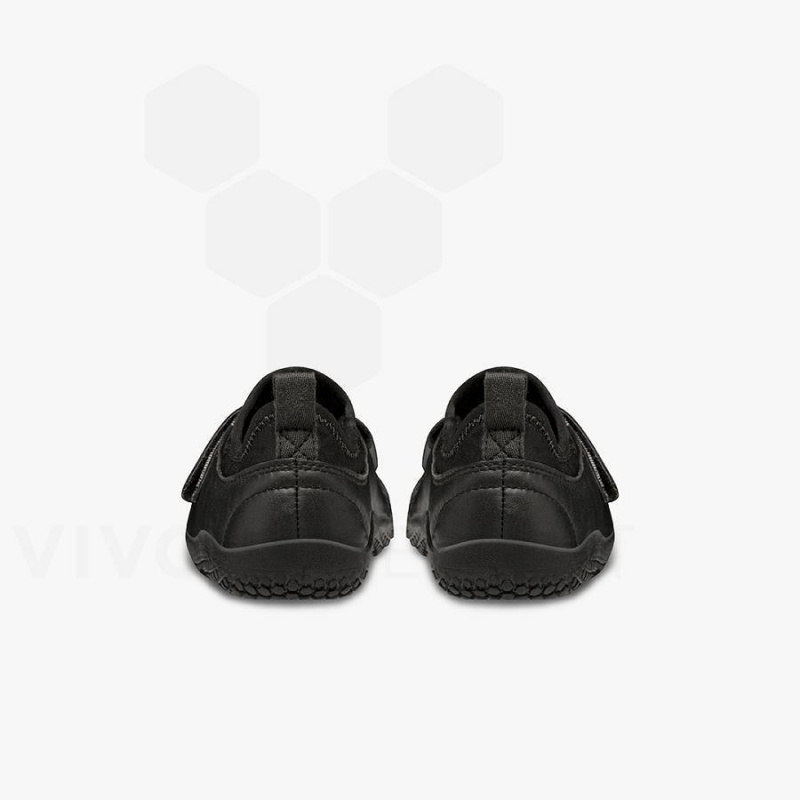 Kids' Vivobarefoot Primus School II Shoes Obsidian | NZ418KW