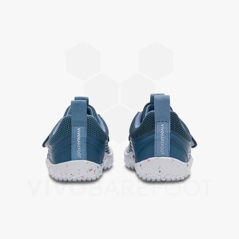 Kids' Vivobarefoot Primus Sport III Shoes Indigo | NZ361PV