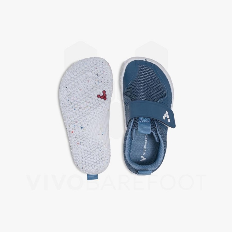 Kids' Vivobarefoot Primus Sport III Toddlers Shoes Indigo | NZ369HT