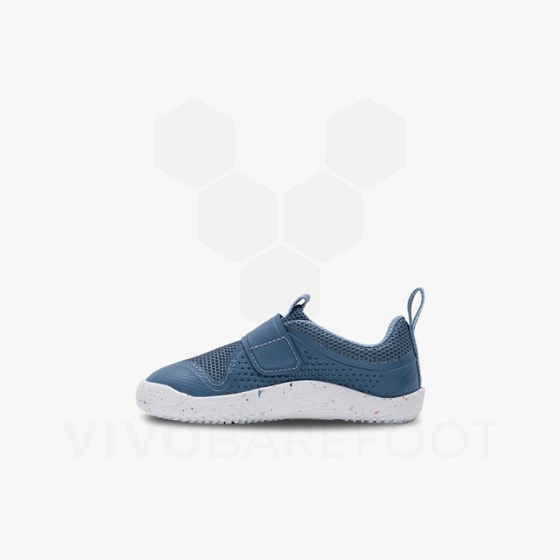 Kids' Vivobarefoot Primus Sport III Toddlers Shoes Indigo | NZ369HT