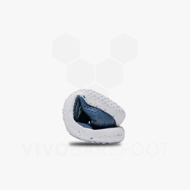 Kids' Vivobarefoot Primus Sport III Toddlers Shoes Indigo | NZ369HT