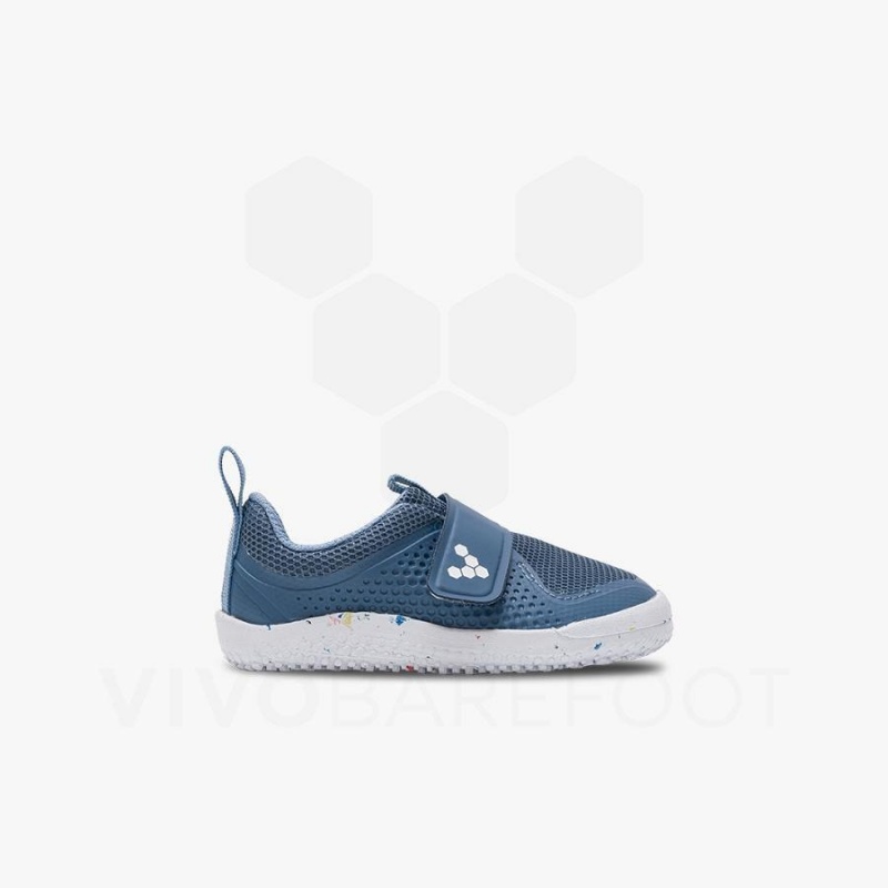 Kids' Vivobarefoot Primus Sport III Toddlers Shoes Indigo | NZ369HT