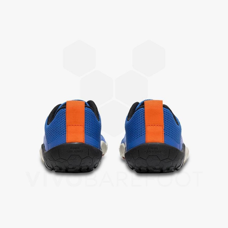 Kids' Vivobarefoot Primus Trail II FG Juniors Shoes Blue | NZ356UK