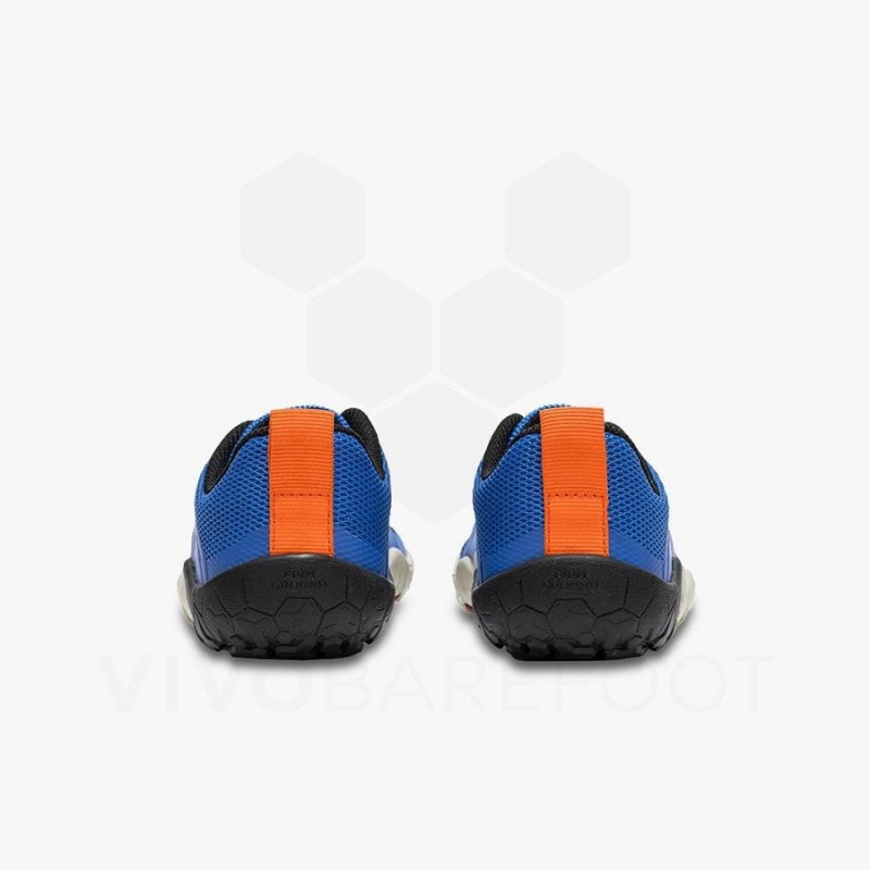 Kids' Vivobarefoot Primus Trail II FG Shoes Blue | NZ354WH