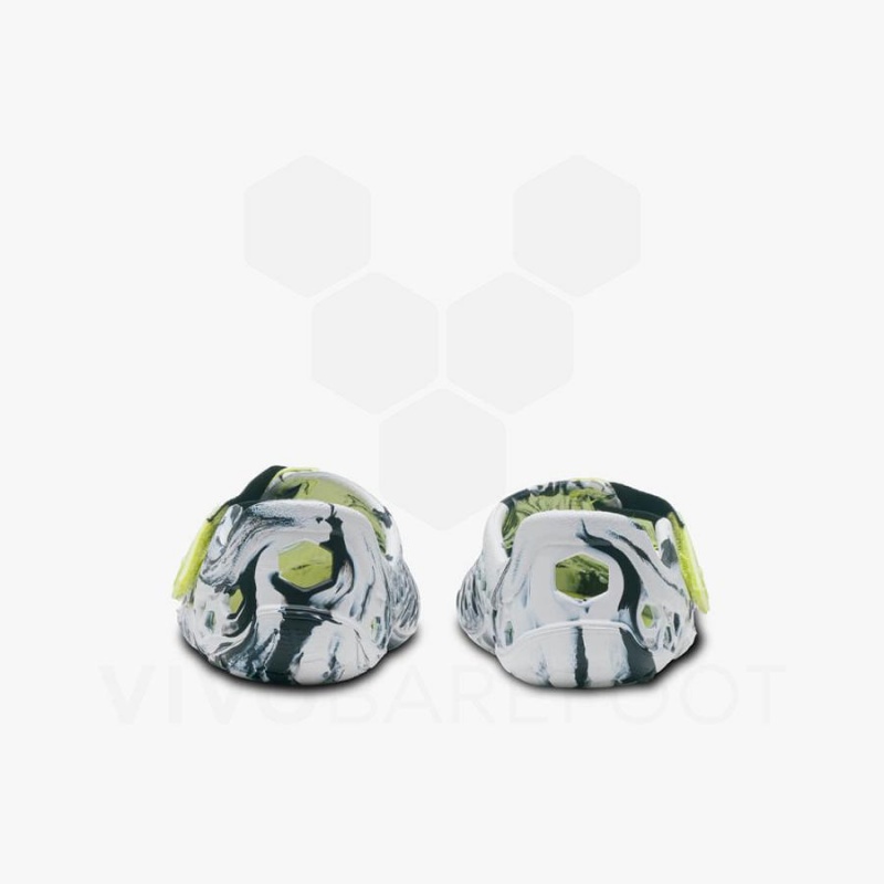 Kids' Vivobarefoot Ultra Bloom Sandals Obsidian / White | NZ434UK