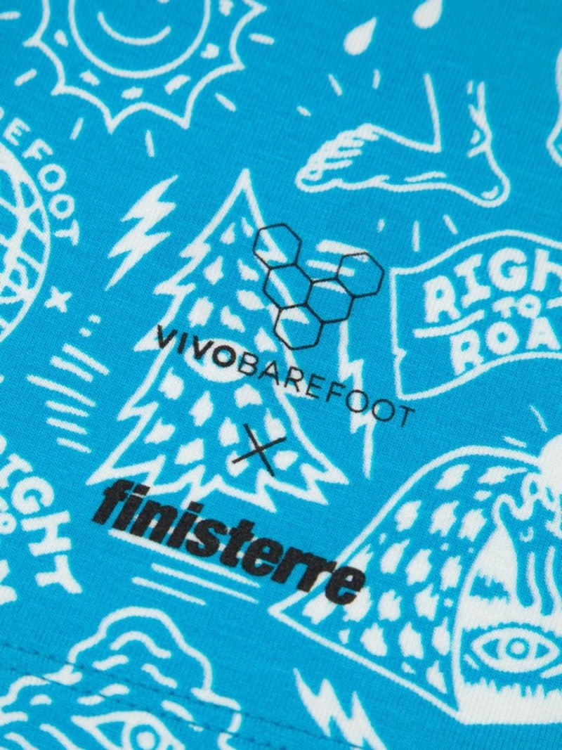 Men's Vivobarefoot FINISTERRE NECK GAITER UNISEX Scarf Blue | NZ158KW