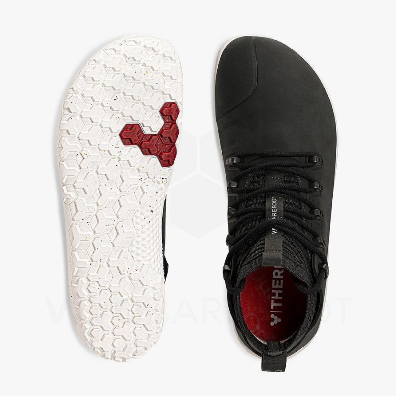 Men's Vivobarefoot Magna FG Hiking Shoes Obsidian / White | NZ020SZ