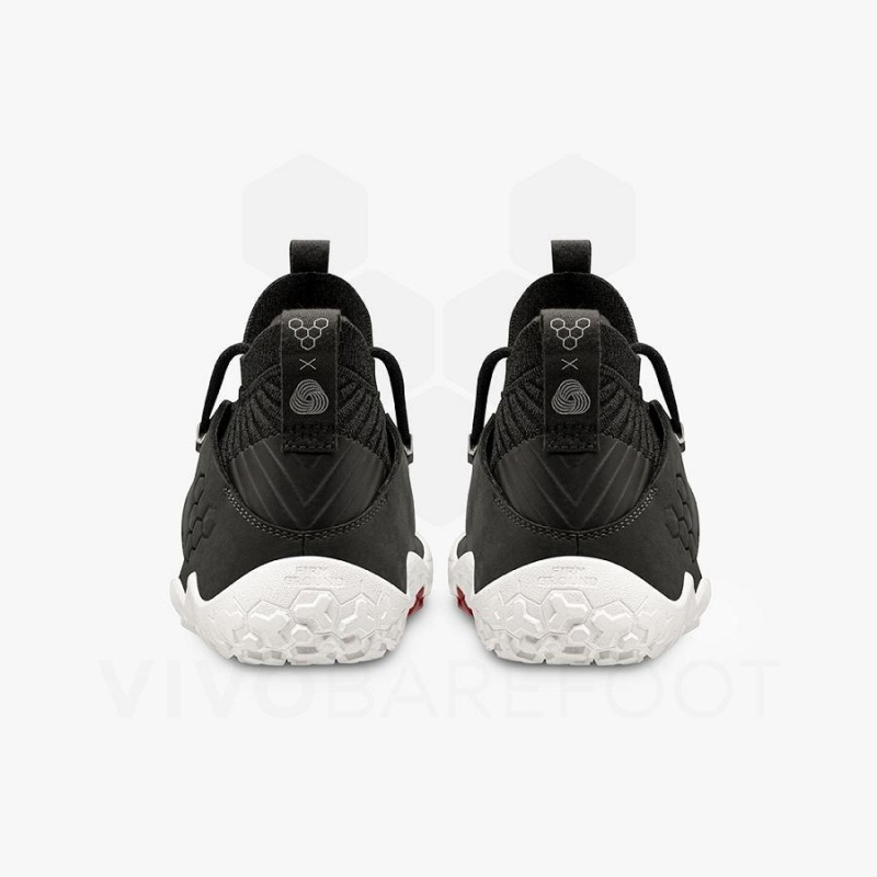 Men's Vivobarefoot Magna FG Hiking Shoes Obsidian / White | NZ020SZ