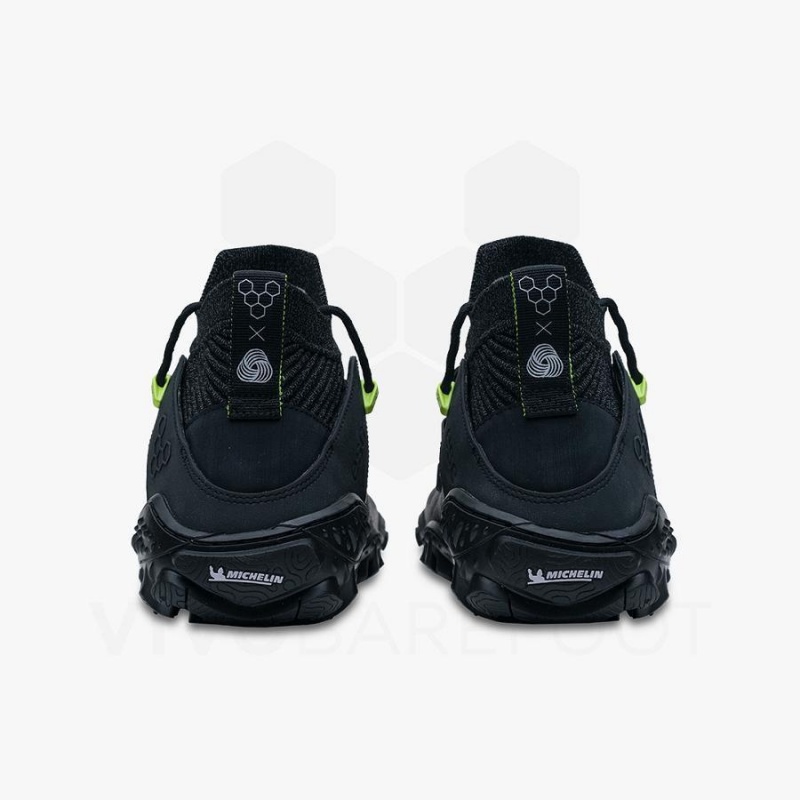 Men's Vivobarefoot Magna Forest Esc Hiking Shoes Obsidian / Light Green | NZ037BA