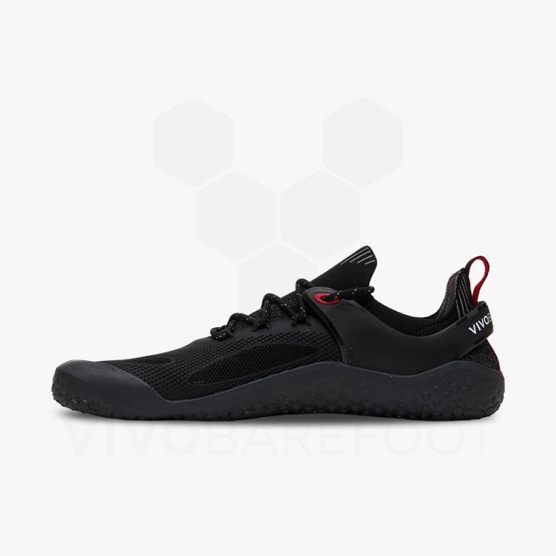 Men's Vivobarefoot Motus Strength JJF Training Shoes Obsidian / Dark Grey | NZ103NN