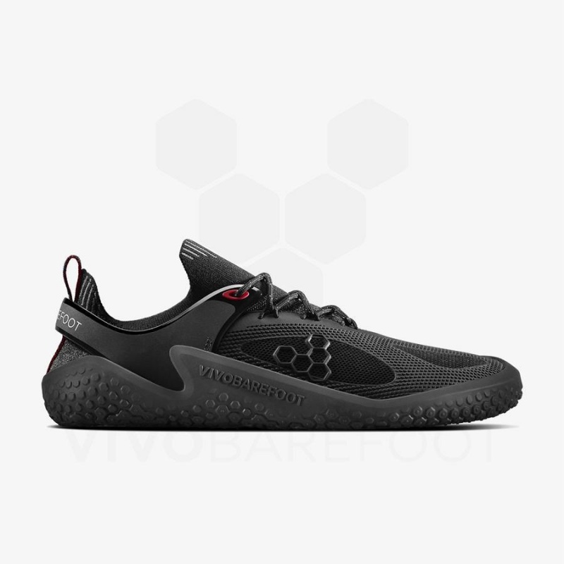 Men's Vivobarefoot Motus Strength JJF Training Shoes Obsidian / Dark Grey | NZ103NN