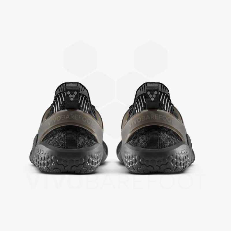 Men's Vivobarefoot Motus Strength Training Shoes Obsidian | NZ084GY