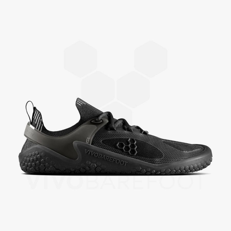 Men's Vivobarefoot Motus Strength Training Shoes Obsidian | NZ084GY