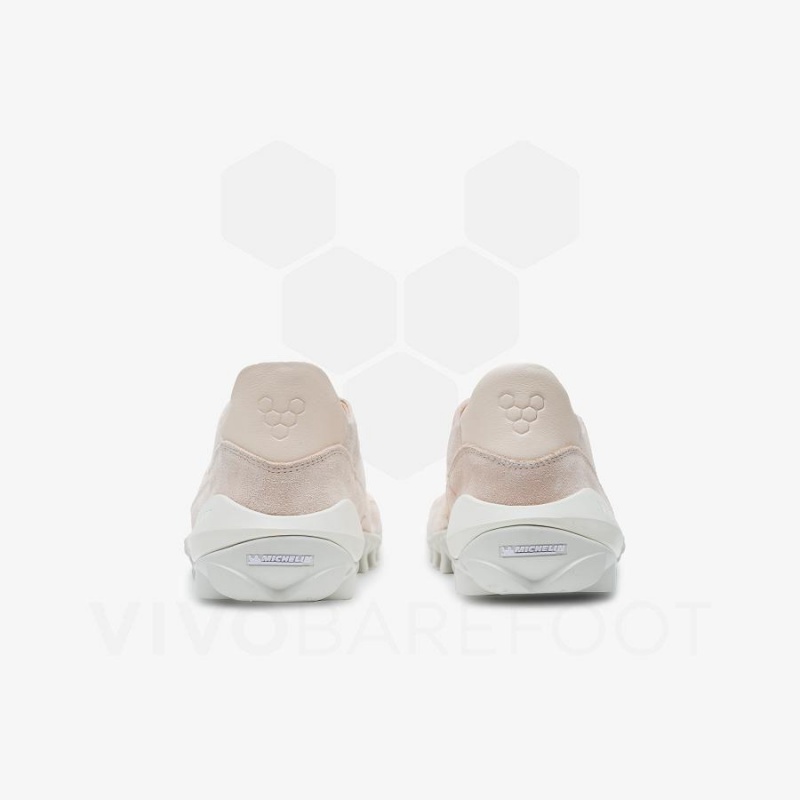 Men's Vivobarefoot Novus Lifestyle Shoes Beige | NZ139DO