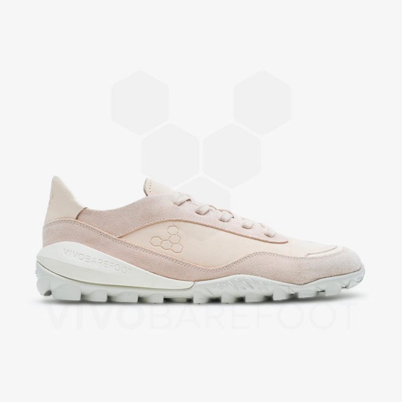 Men's Vivobarefoot Novus Lifestyle Shoes Beige | NZ139DO