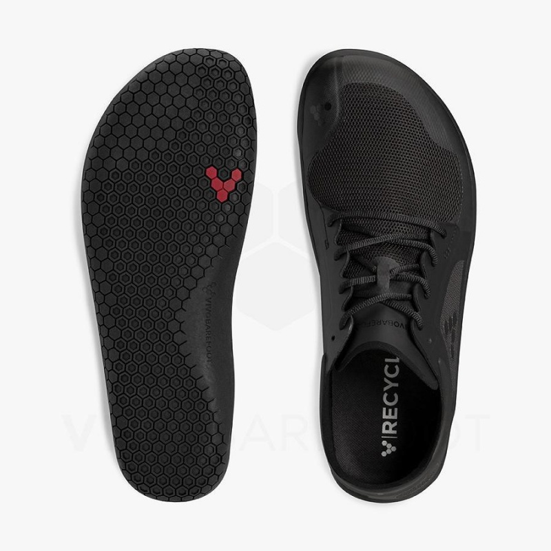 Men's Vivobarefoot Primus Lite III Training Shoes Obsidian | NZ089BA