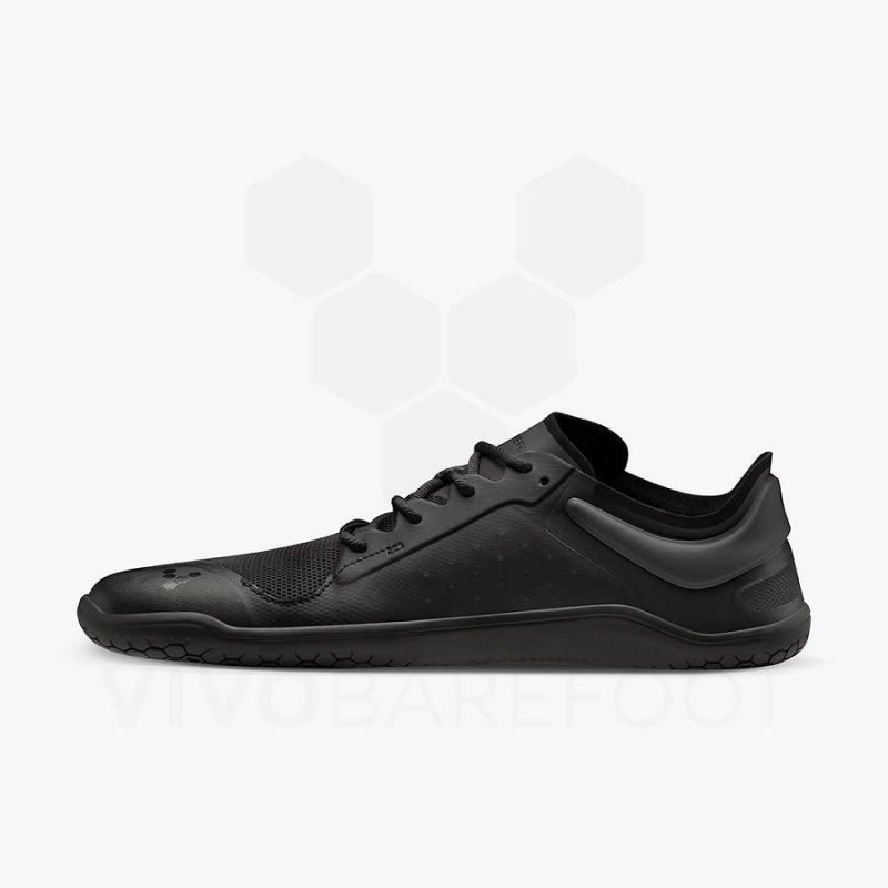 Men's Vivobarefoot Primus Lite III Training Shoes Obsidian | NZ089BA