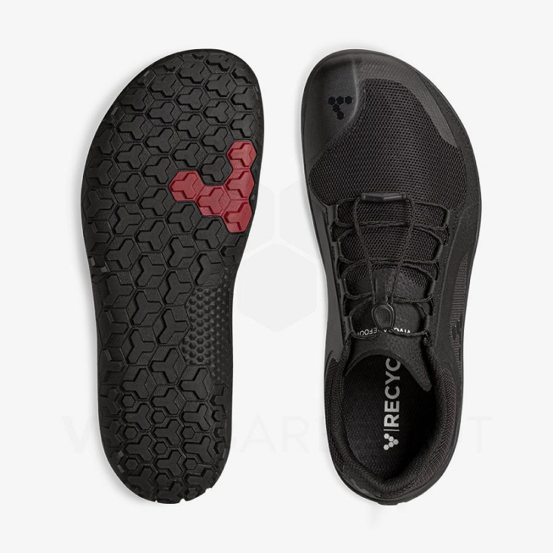 Men's Vivobarefoot Primus Trail II FG Training Shoes Obsidian | NZ113DO