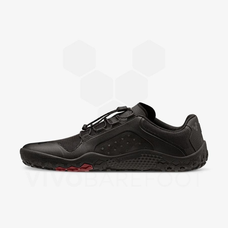 Men's Vivobarefoot Primus Trail II FG Training Shoes Obsidian | NZ113DO