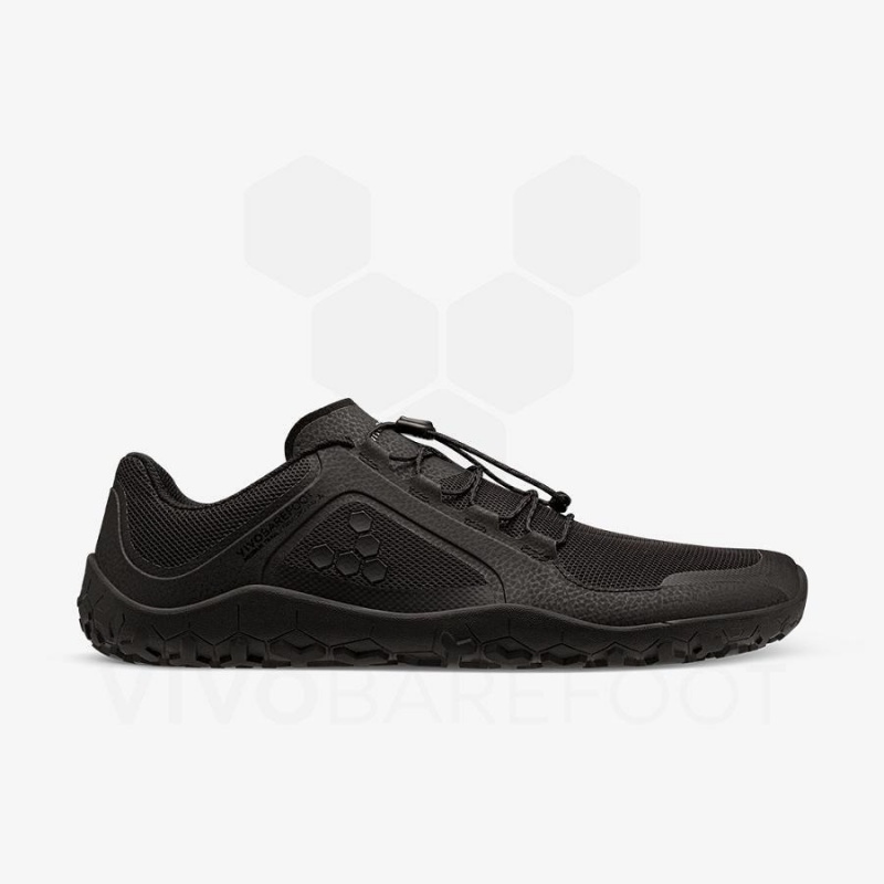 Men's Vivobarefoot Primus Trail II FG Training Shoes Obsidian | NZ113DO