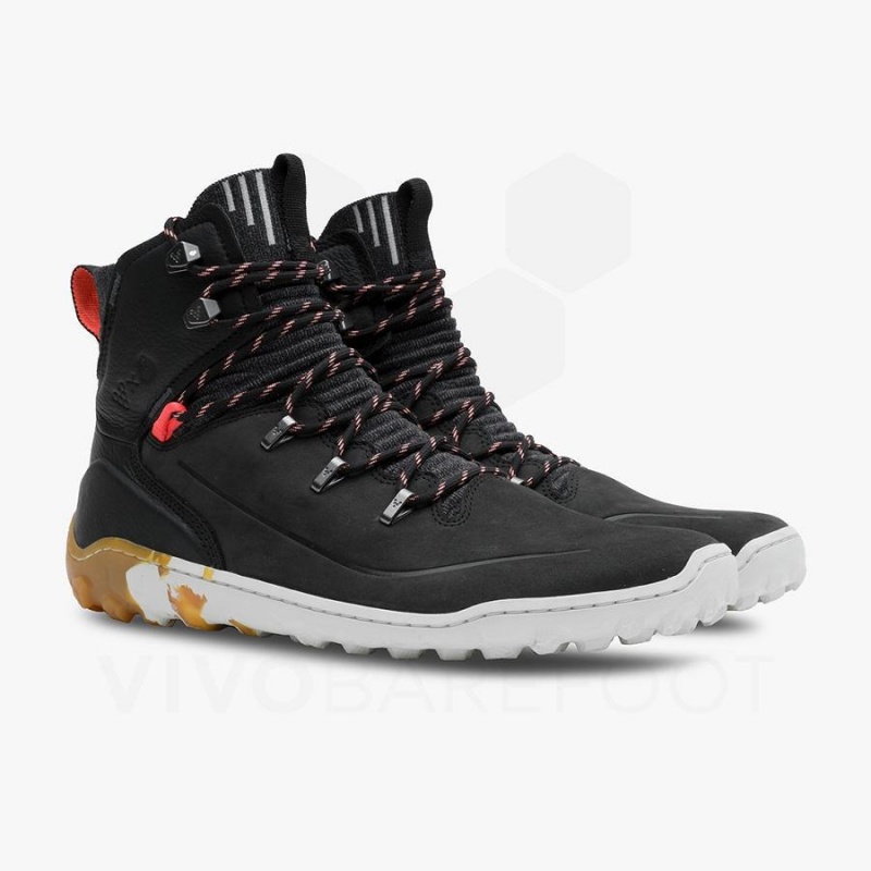 Men's Vivobarefoot Tracker Decon FG2 Hiking Shoes Obsidian | NZ012AS