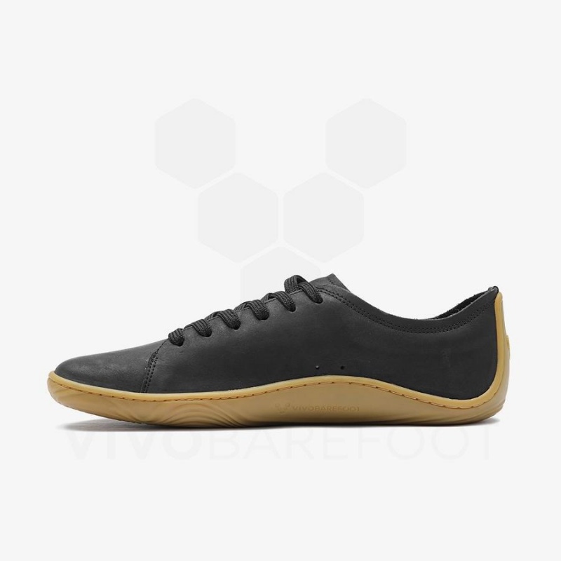 Women's Vivobarefoot Addis Lifestyle Shoes Black | NZ297BA