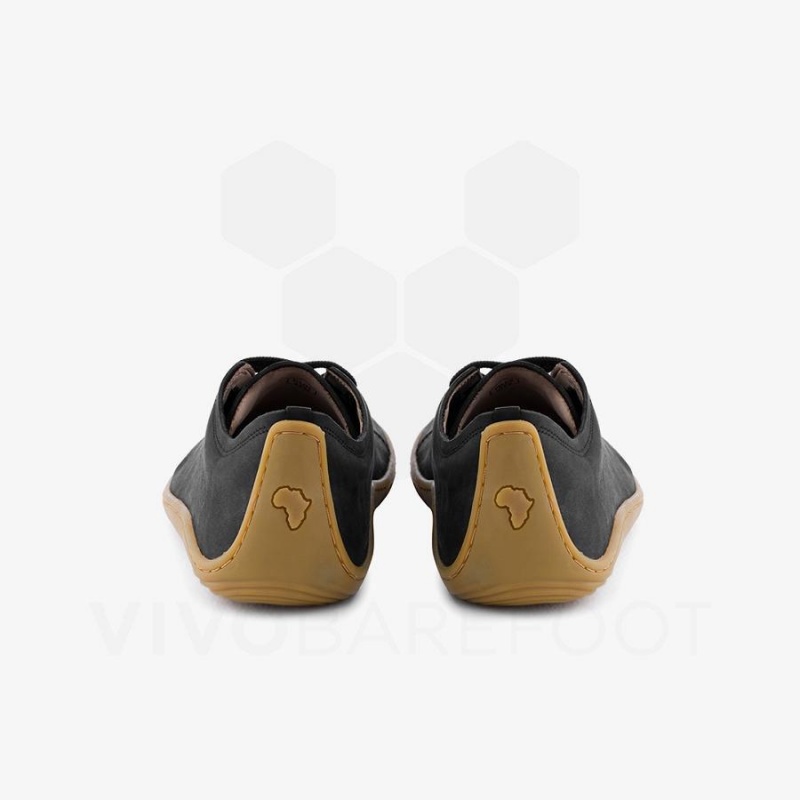Women's Vivobarefoot Addis Lifestyle Shoes Black | NZ297BA