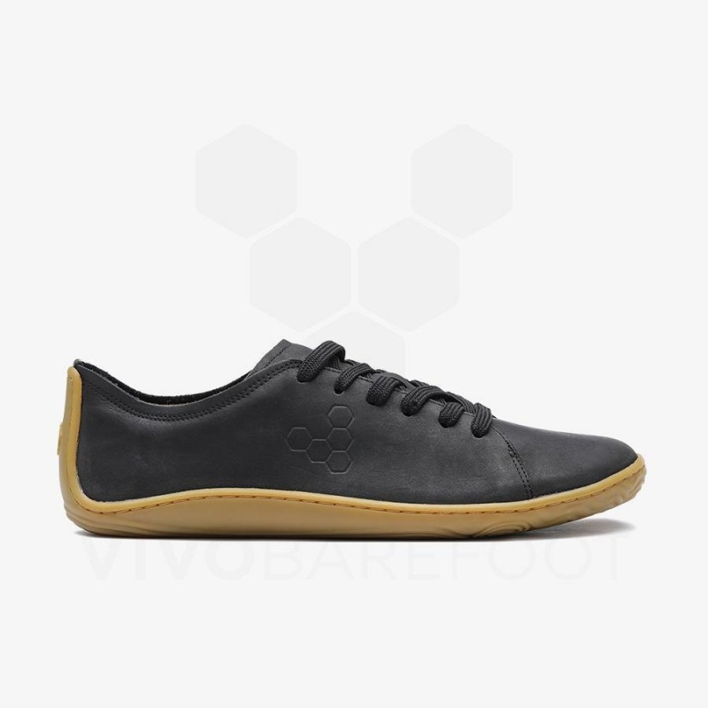 Women's Vivobarefoot Addis Lifestyle Shoes Black | NZ297BA