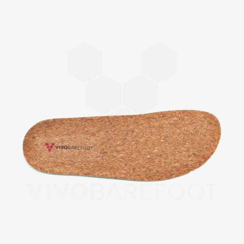 Women's Vivobarefoot Cork Insoles Brown | NZ332SZ