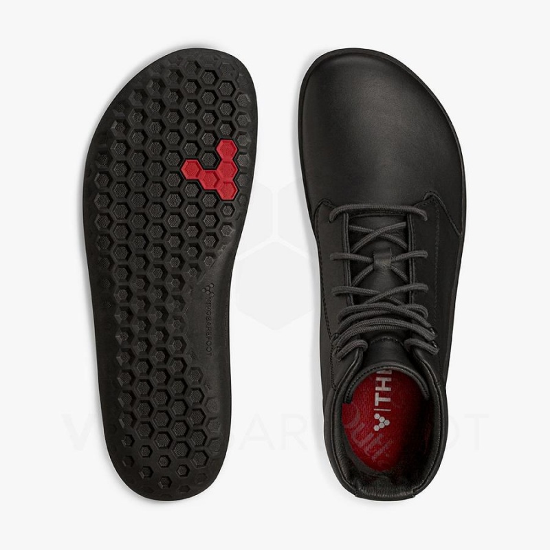 Women's Vivobarefoot Gobi HI IV Lifestyle Shoes Obsidian | NZ321DO