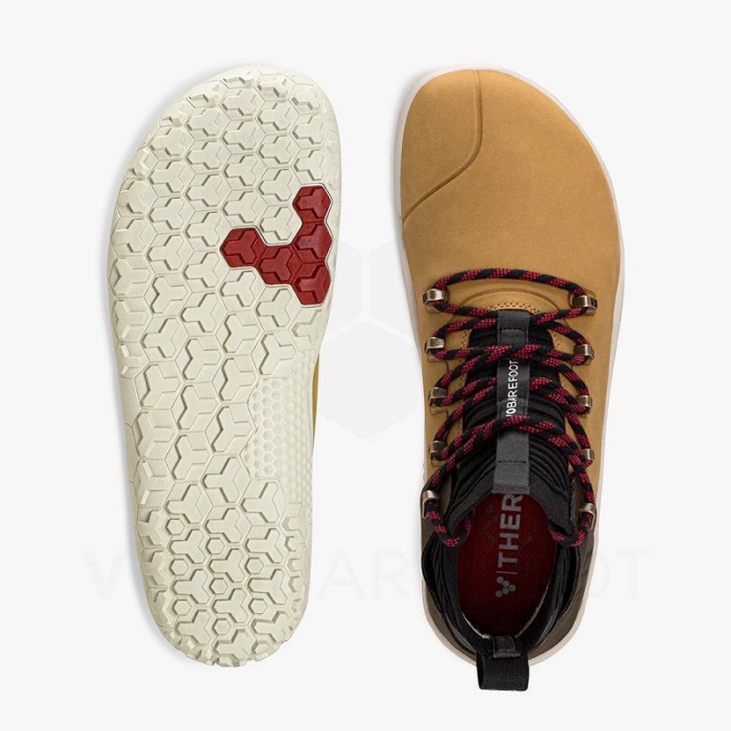 Women's Vivobarefoot Magna FG Hiking Shoes Black / Brown | NZ186IR