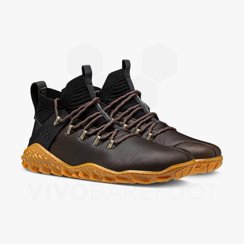 Women's Vivobarefoot Magna Forest Esc Hiking Shoes Coffee | NZ201TL